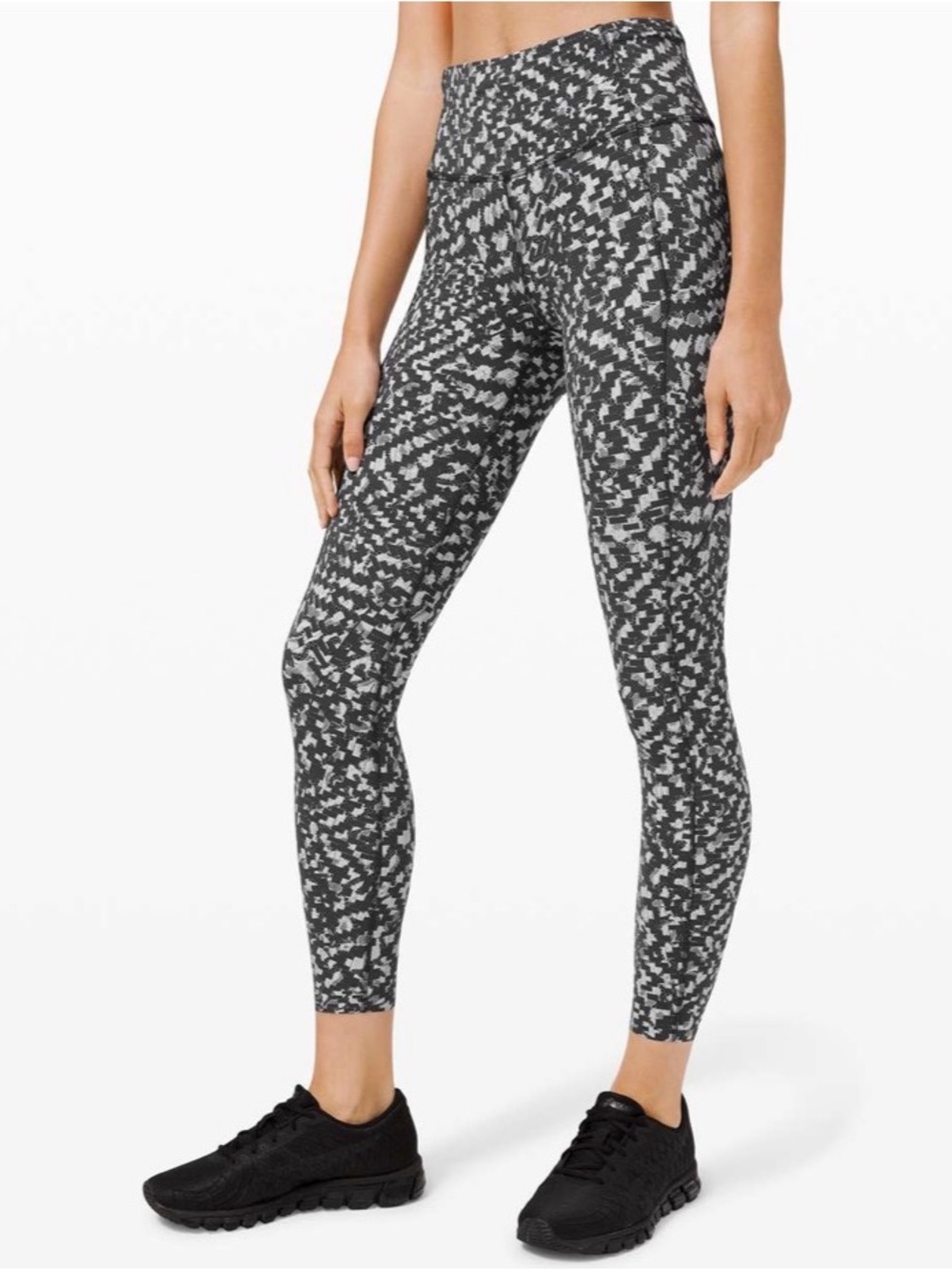 Lululemon Fast and Free Tight II 25" *Non-Reflective NuluxPace Lace size 4